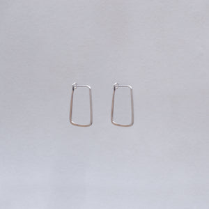 Rectangular Hoop Earrings