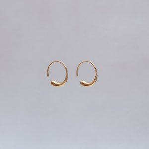 Teardrop Hoop Earrings