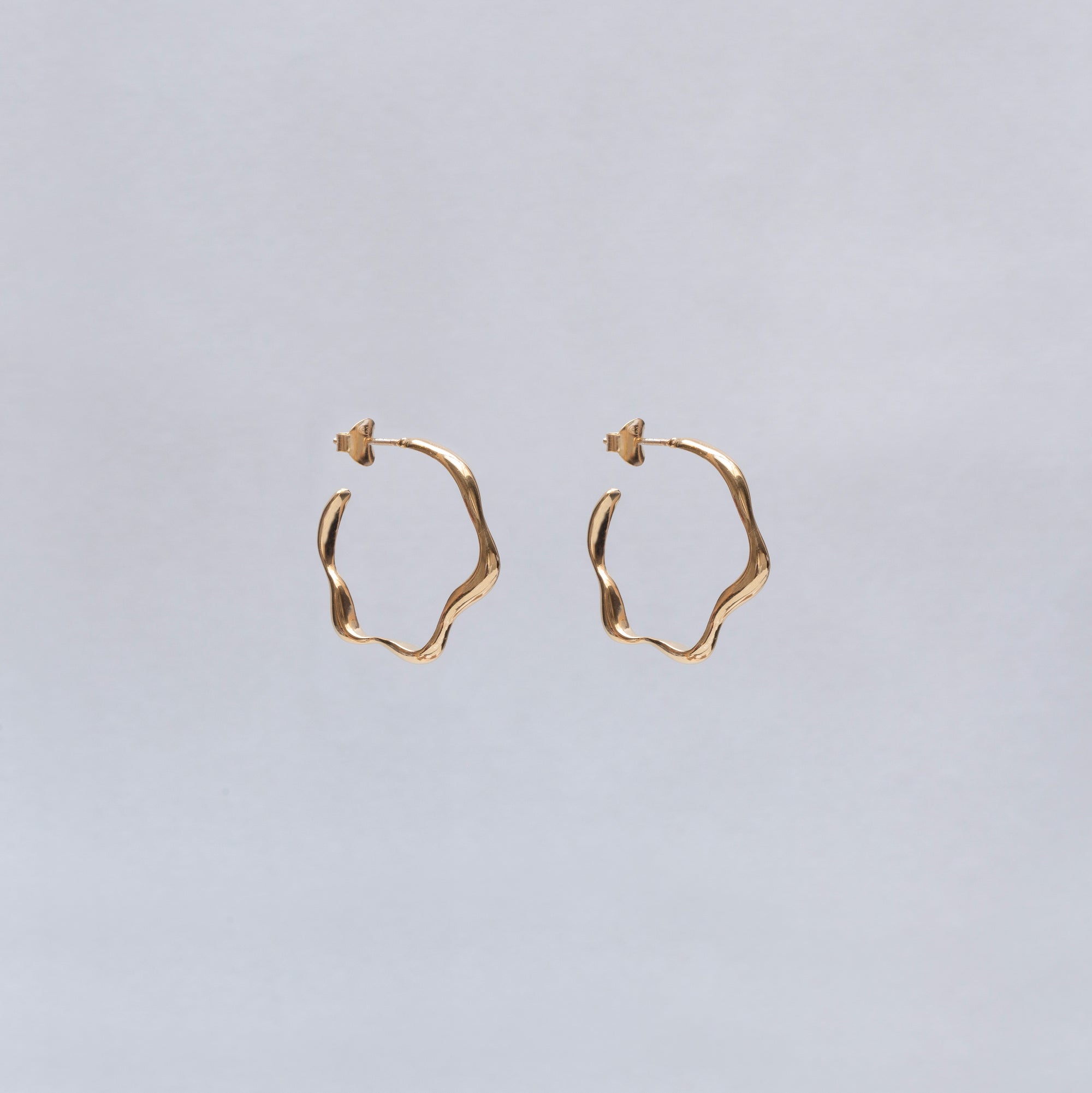 Wonky Hoop Earrings