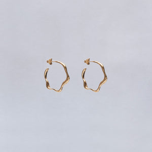 Wonky Hoop Earrings