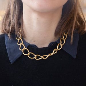 Vintage Gold Chain Necklace