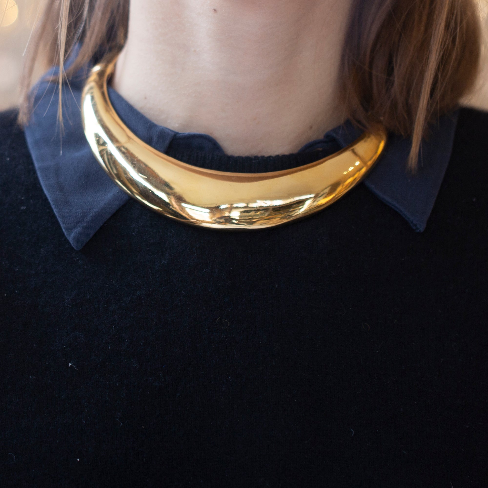 Vintage Gold Choker