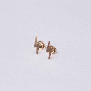 Lightning Bolt Stud Earrings