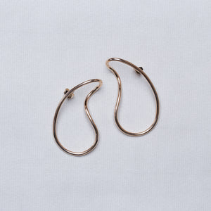 Teardrop Stud Earrings