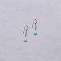 Peruvian Opal and Turquoise Drop Earrings