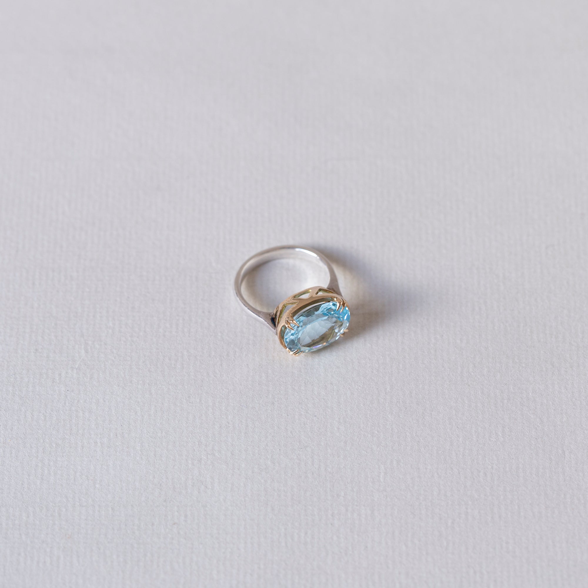 Blue Topaz Ring