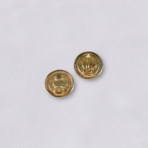 Vintage Chanel Gold Clip-on Earrings