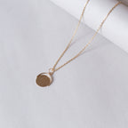 With 18 inch 9ct gold cable link chain