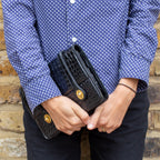 Vintage Gucci Crocodile Clutch Bag