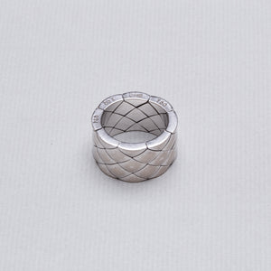 Vintage Chanel White Gold Ring