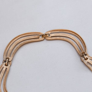 Vintage Gold Choker Necklace