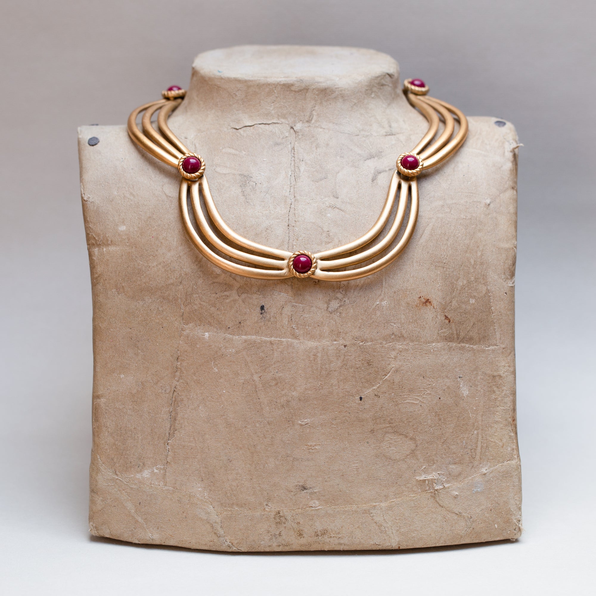 Vintage Gold Choker Necklace