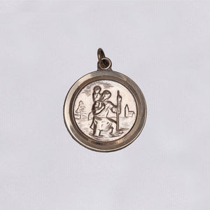 Vintage St Christopher's Pendant Charm