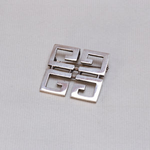 Vintage Silver Givenchy Brooch