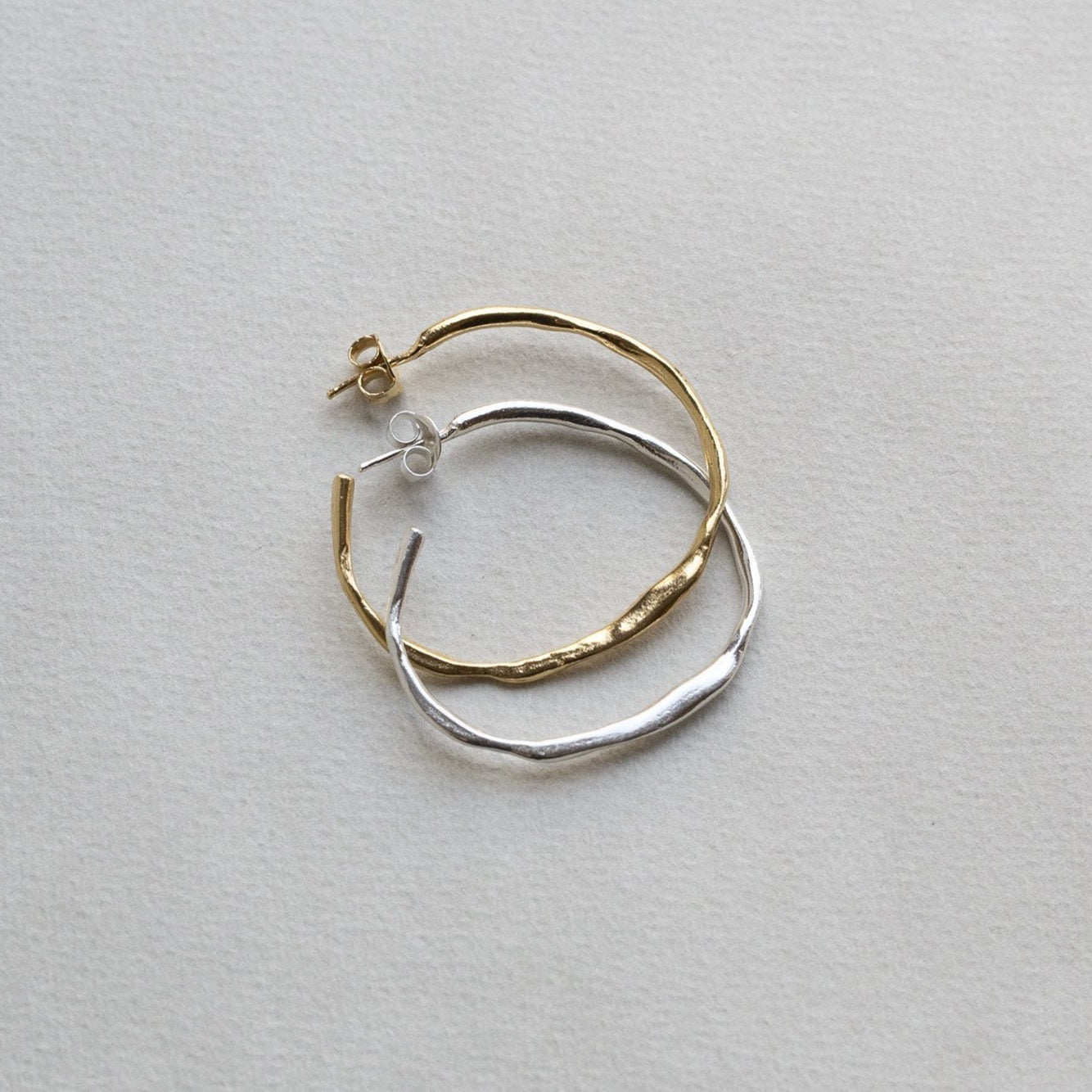 fantastically original irregular large hoops 