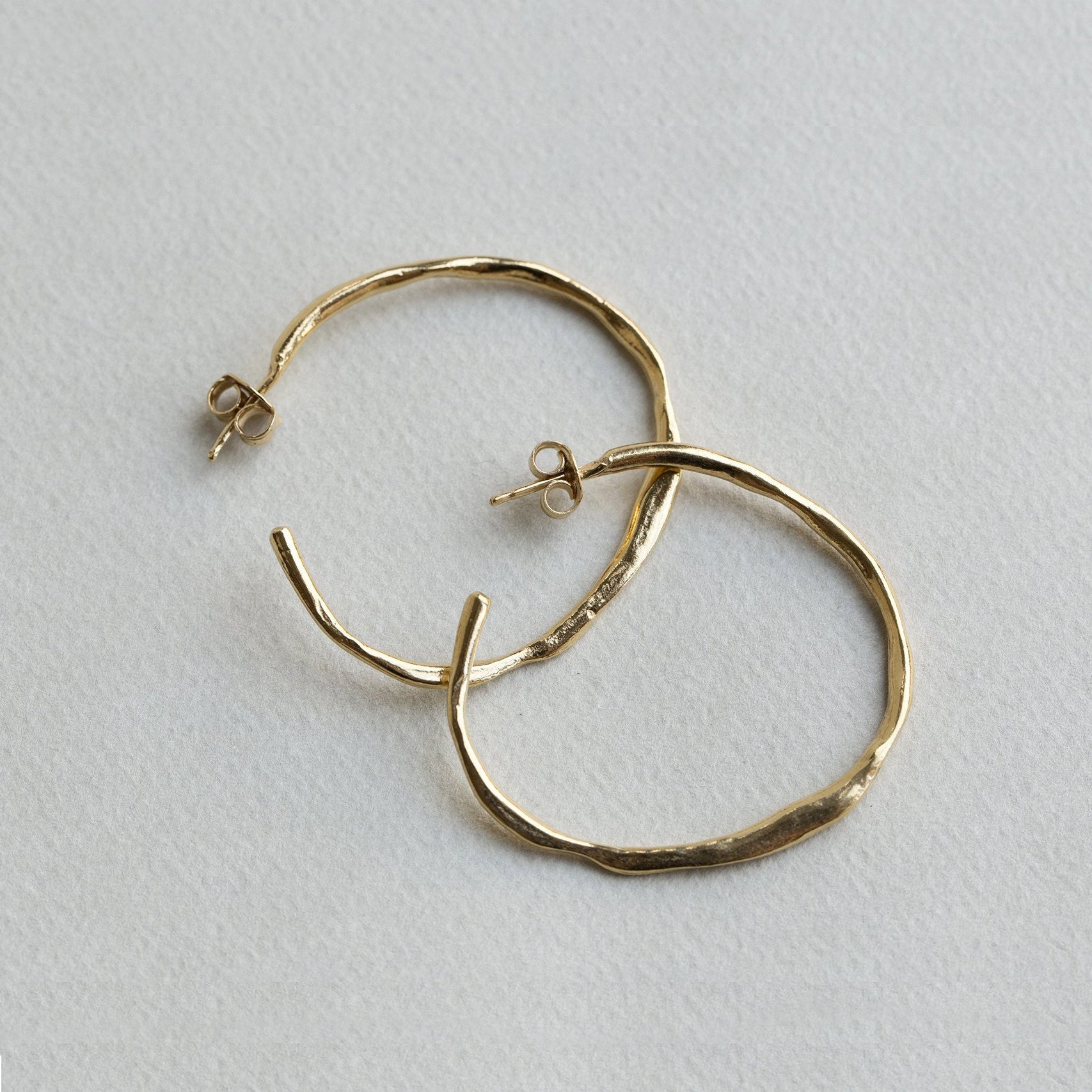 fantastically original irregular large hoops 