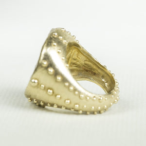 Granulation Druzy Ring