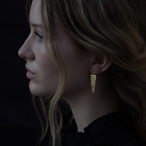 18ct Gold Rainfall Earrings