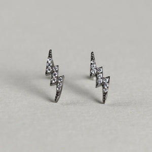 Lightning Bolt Stud Earrings