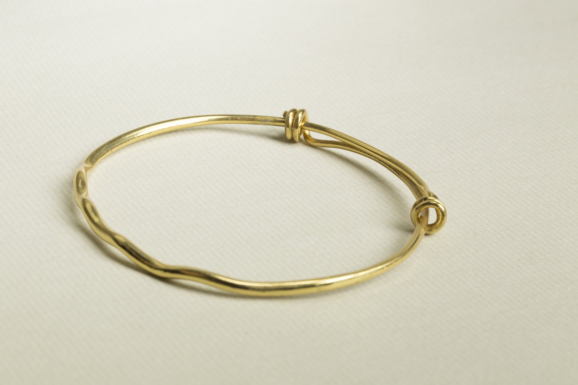 Gold Plated Resizable Slave Bangle