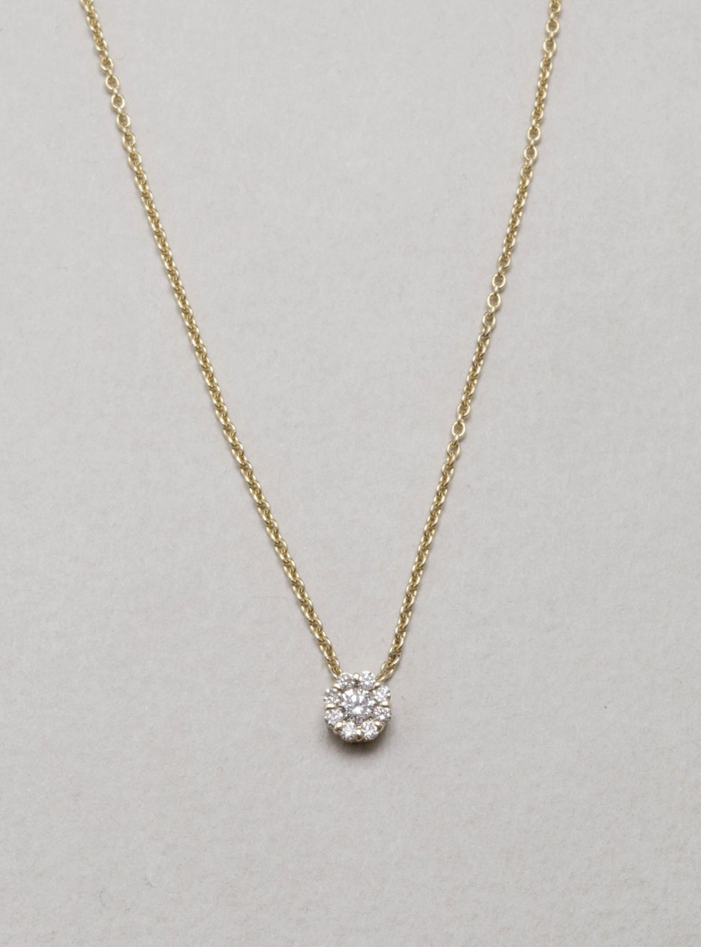 felt Fab Diamond Range blossom necklace