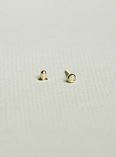 Opal Blob Cartilage Screw Back Earring