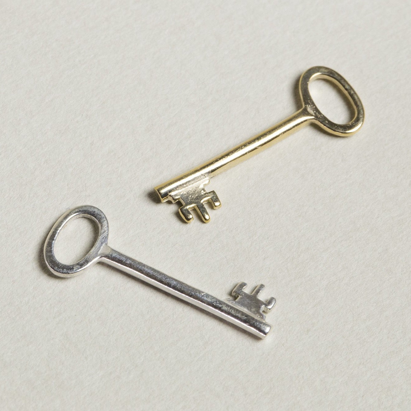 felt vintage design inspired key charm