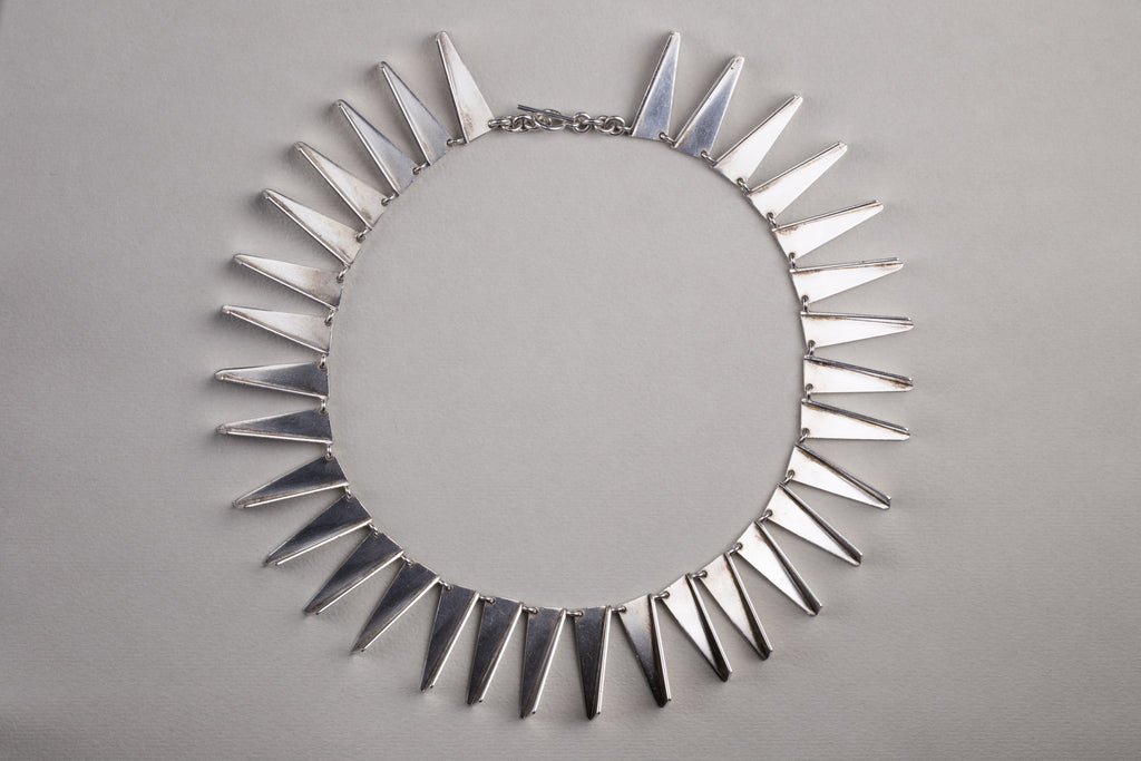Vintage Silver Necklace by Georg Jensen