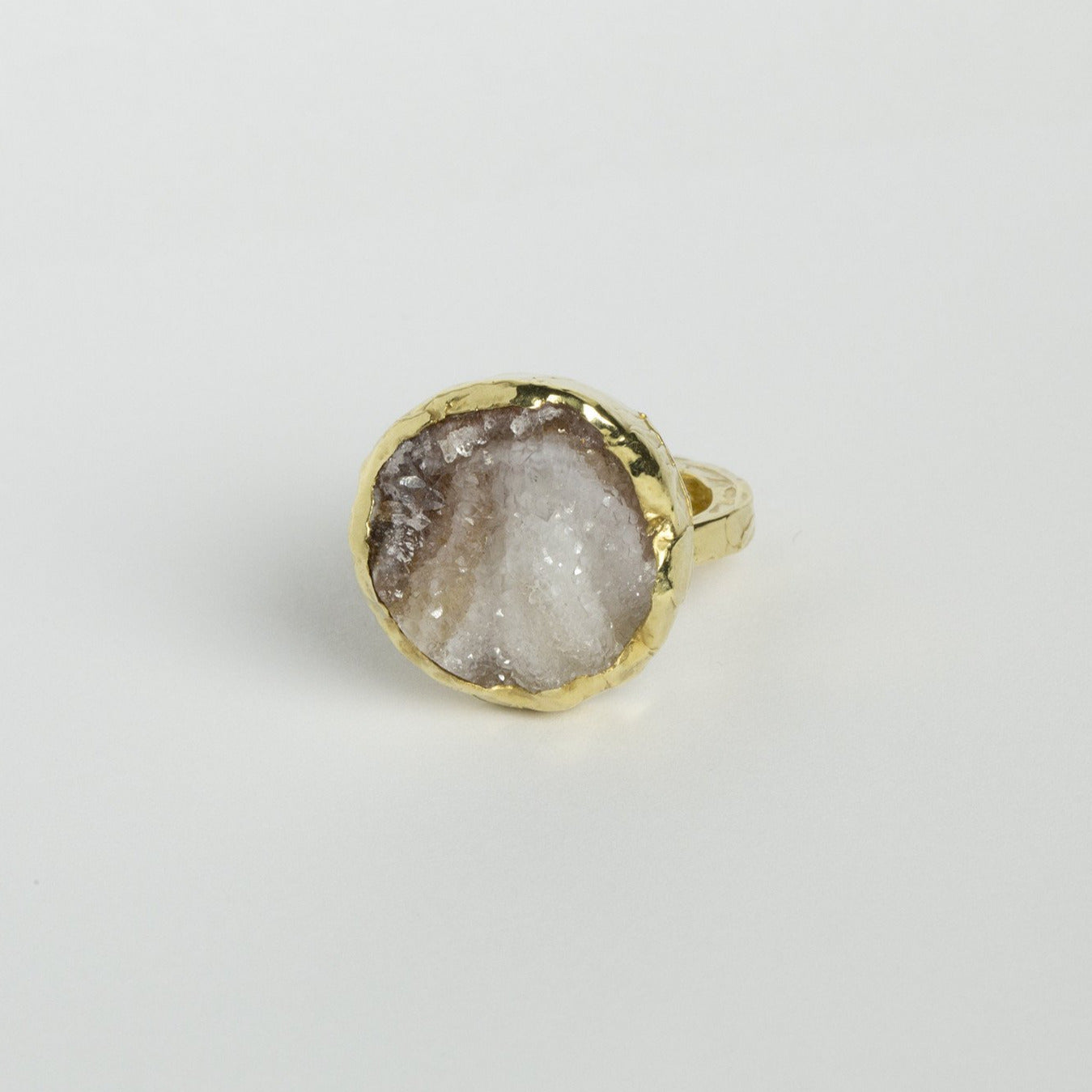 Druzy Quartz Ring